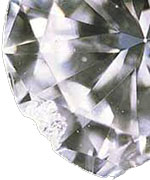 Chipped diamond